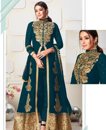 Picture of Stunning Rama Designer Salwar Kameez