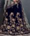 Picture of Ravishing Navy Blue Lehenga Choli