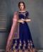 Picture of Gorgeous Dark Blue Lehenga Choli