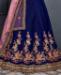 Picture of Gorgeous Dark Blue Lehenga Choli