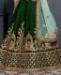 Picture of Marvelous Dark Green Lehenga Choli