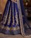 Picture of Excellent Navy Blue Lehenga Choli