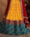 Picture of Delightful Yellow Lehenga Choli