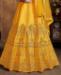 Picture of Fascinating Yellow Lehenga Choli