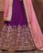 Picture of Fascinating Purple Lehenga Choli