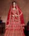 Picture of Gorgeous Carmine Red Lehenga Choli