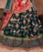 Picture of Comely Dark Green Lehenga Choli