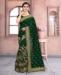 Picture of Pretty Botel Green Casual Saree