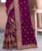 Picture of Good Looking Wine Casual Saree