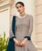 Picture of Statuesque Grey Straight Cut Salwar Kameez