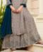 Picture of Statuesque Grey Straight Cut Salwar Kameez