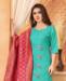 Picture of Marvelous Sea Green Straight Cut Salwar Kameez