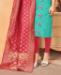 Picture of Marvelous Sea Green Straight Cut Salwar Kameez