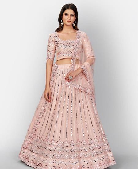 Picture of Taking Peach Lehenga Choli