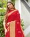 Picture of Alluring Red Casual Saree