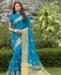 Picture of Sightly Sky Blue Casual Saree