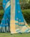 Picture of Sightly Sky Blue Casual Saree