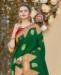 Picture of Pretty Green Silk Saree