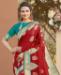 Picture of Fine Red Silk Saree