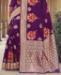 Picture of Lovely Violet Casual Saree