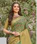 Picture of Bewitching Sea Green Casual Saree