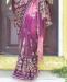 Picture of Fascinating Wine Fashion Saree