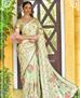 Picture of Stunning Pista Fashion Saree