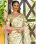 Picture of Stunning Pista Fashion Saree