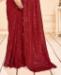 Picture of Beautiful Red Casual Saree