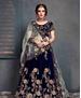 Picture of Ravishing Navy Blue Lehenga Choli