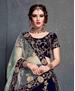 Picture of Ravishing Navy Blue Lehenga Choli