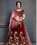 Picture of Appealing Maroon Lehenga Choli