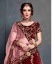 Picture of Appealing Maroon Lehenga Choli