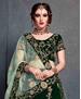 Picture of Beauteous Dark Green Lehenga Choli