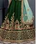 Picture of Marvelous Dark Green Lehenga Choli