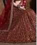 Picture of Sightly Maroon Lehenga Choli