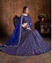 Picture of Nice Royal Blue Lehenga Choli