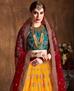 Picture of Delightful Yellow Lehenga Choli