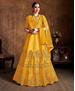 Picture of Fascinating Yellow Lehenga Choli