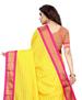 Picture of Stunning Yellow Casual Saree