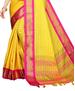 Picture of Stunning Yellow Casual Saree