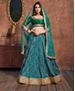 Picture of Statuesque Turquoise Lehenga Choli