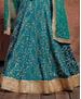 Picture of Statuesque Turquoise Lehenga Choli