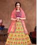 Picture of Statuesque Yellow Lehenga Choli