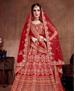 Picture of Gorgeous Carmine Red Lehenga Choli