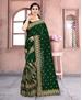 Picture of Pretty Botel Green Casual Saree