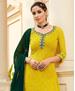 Picture of Pretty Yellow Straight Cut Salwar Kameez