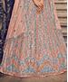 Picture of Alluring Peach Lehenga Choli