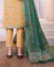 Picture of Ravishing Yellow Straight Cut Salwar Kameez