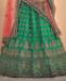 Picture of Magnificent Green Lehenga Choli